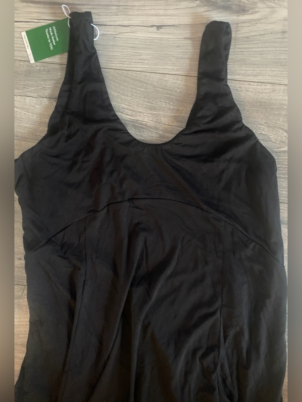 XLARGE .  HALARA U NECK BACKLESS SPLIT FLOWY MAXI TANK DRESS - Picture 6 of 9
